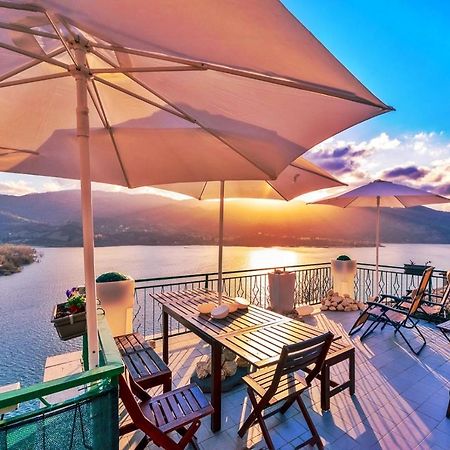 La Terrazza Sul Lago Turano Castel di Tora Ngoại thất bức ảnh
