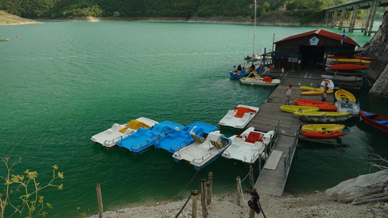 La Terrazza Sul Lago Turano Castel di Tora Ngoại thất bức ảnh