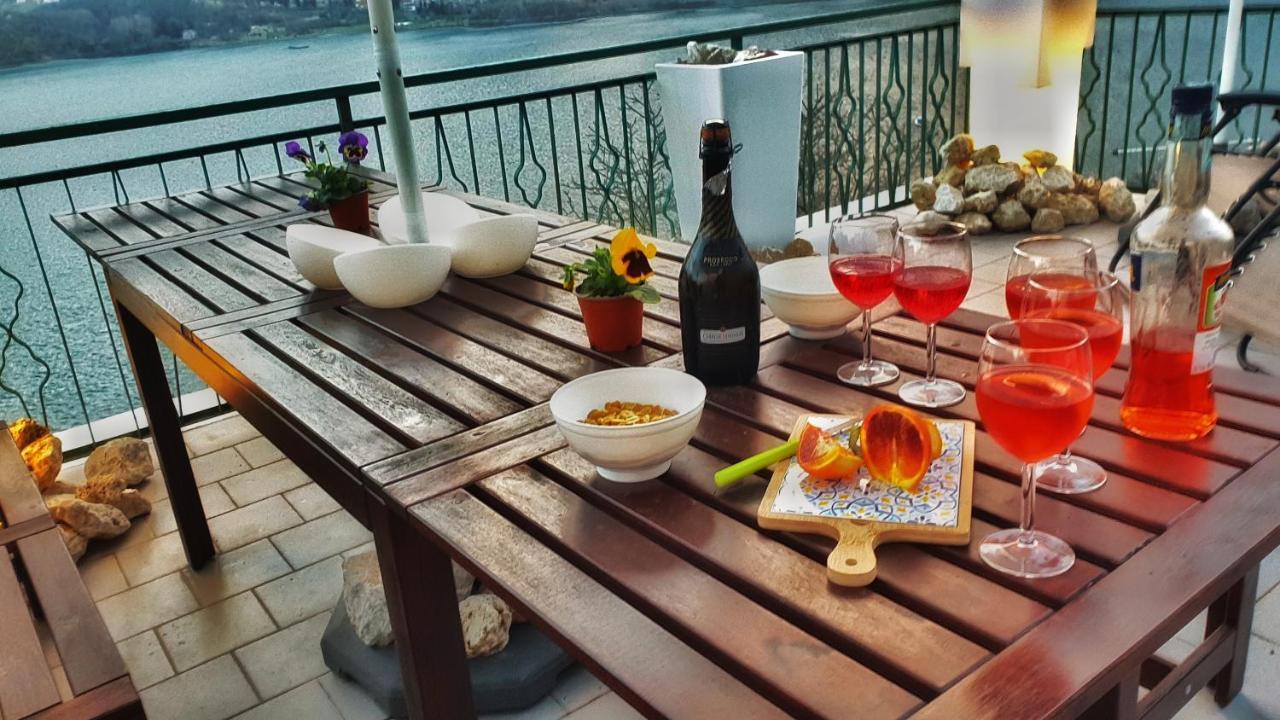 La Terrazza Sul Lago Turano Castel di Tora Ngoại thất bức ảnh