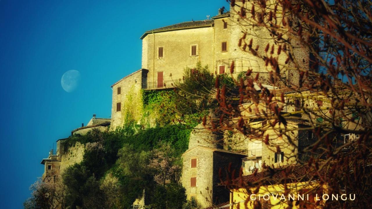 La Terrazza Sul Lago Turano Castel di Tora Ngoại thất bức ảnh